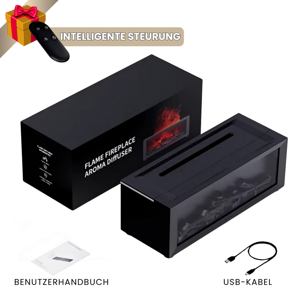 FireAroma™ – Cozy Flame Kamin-Aroma-Diffusor