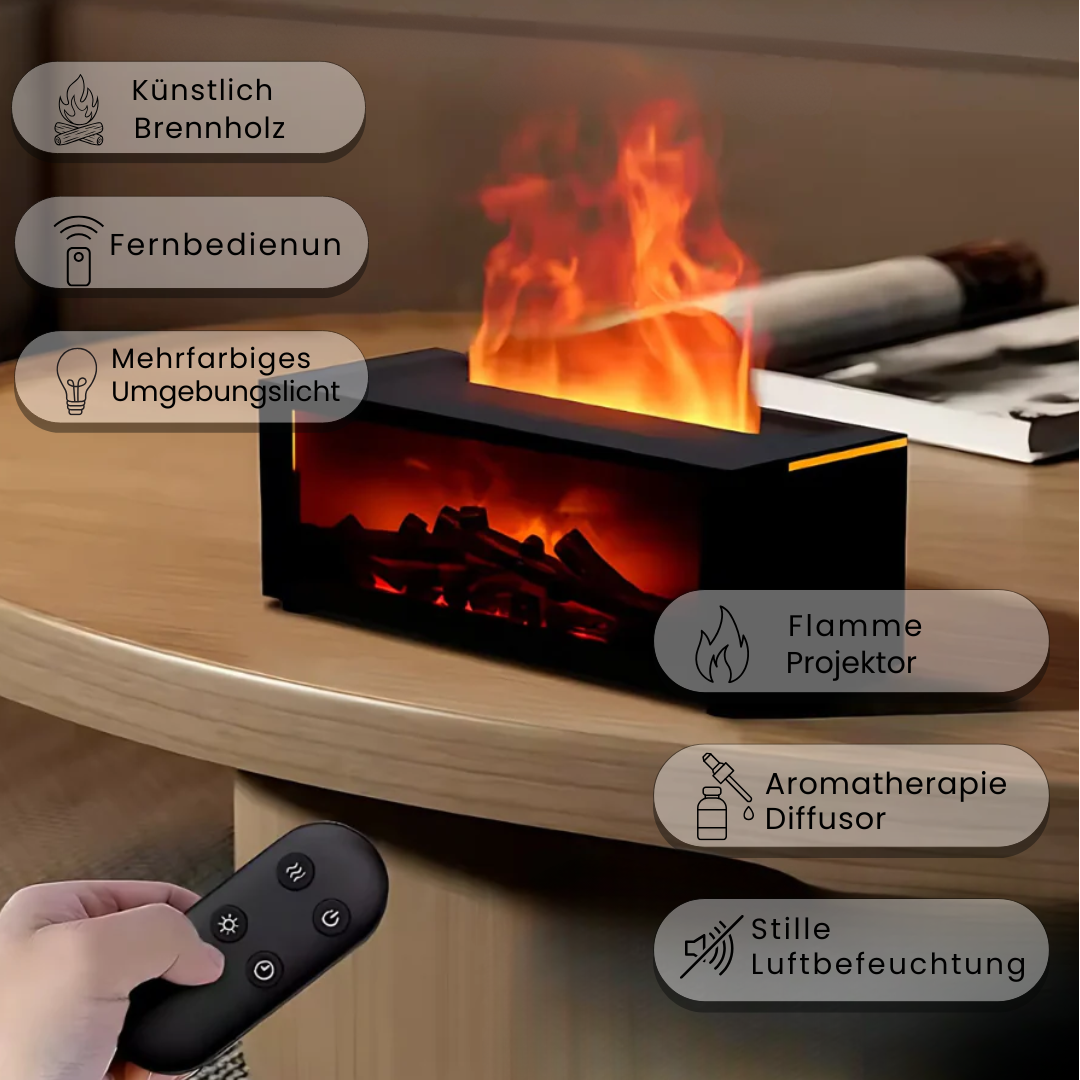FireAroma™ – Cozy Flame Kamin-Aroma-Diffusor